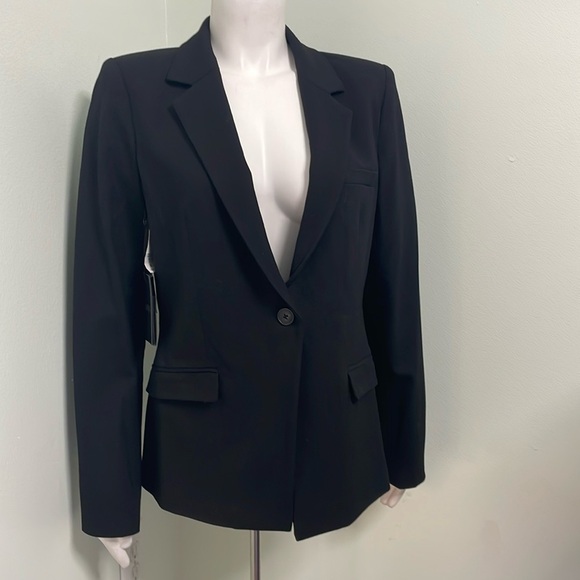 Aritzia Talula Black Single-Button Blazer size 10 NEW - Picture 1 of 11
